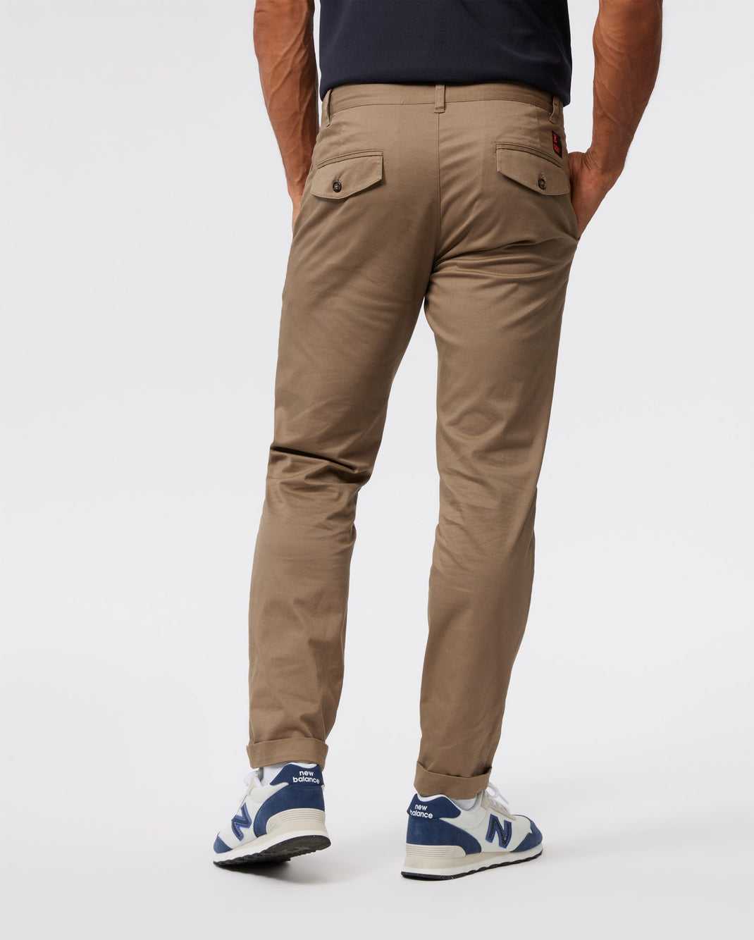 Pantalon Psycho Bunny Gilman Regular Fit Chino Pant Grise Marron Homme | RMQ-55299386